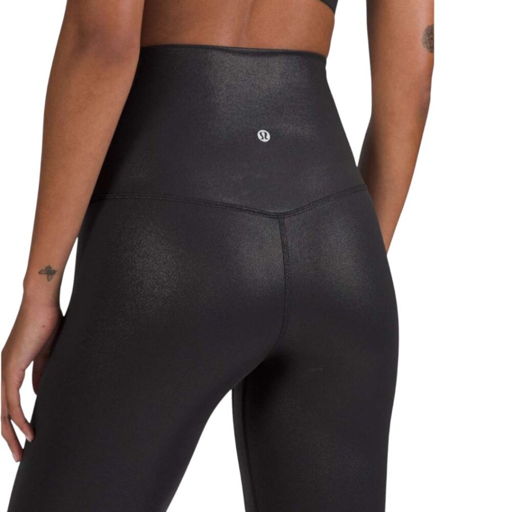 LULULEMON ALIGN HR PANT 25" SHINE ACTIVE YOGA ATHLEISURE STREET SPORTY NWT SZ 2